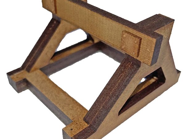 Kit HEURTOIR BI-BLOC avec SOCLE, échelle O, France