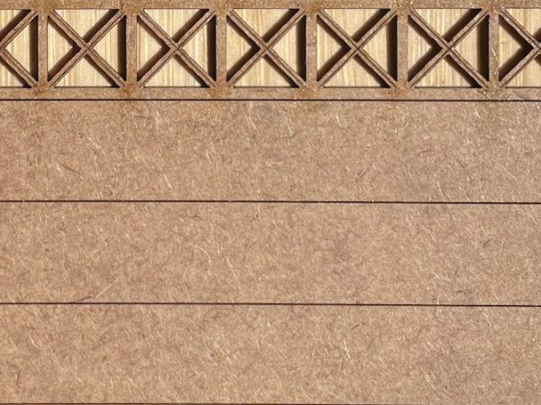 6 PALISSADES BÉTON 7 CROIX M + 7 POTEAUX BÉTON DROITS H, échelle O, France