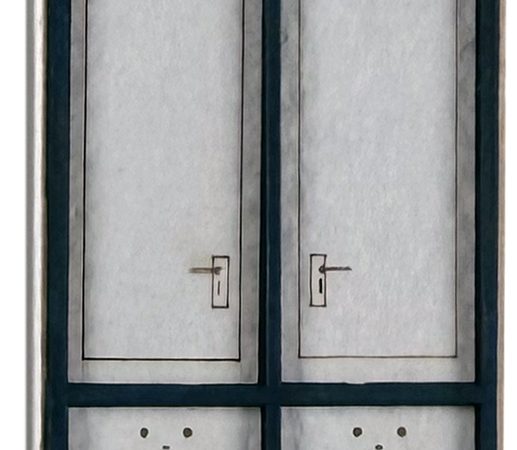 ARMOIRE BLEUE, échelle O, France