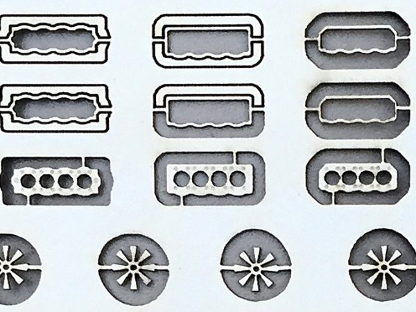 ACCESSOIRES AUTOMOBILES JOINTS VENTILATEURS, échelle O, France