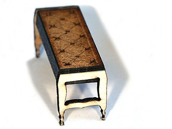 Kit TABOURET de PIANO, échelle O, France