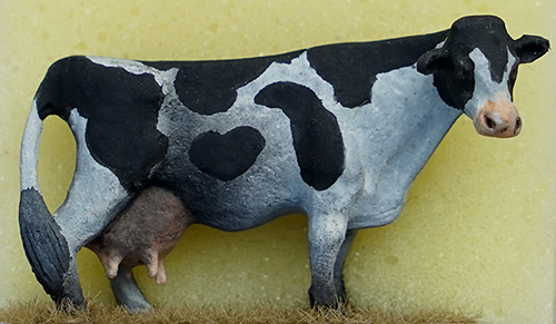 VACHES HOLSCHTEIN PEINTE, échelle O