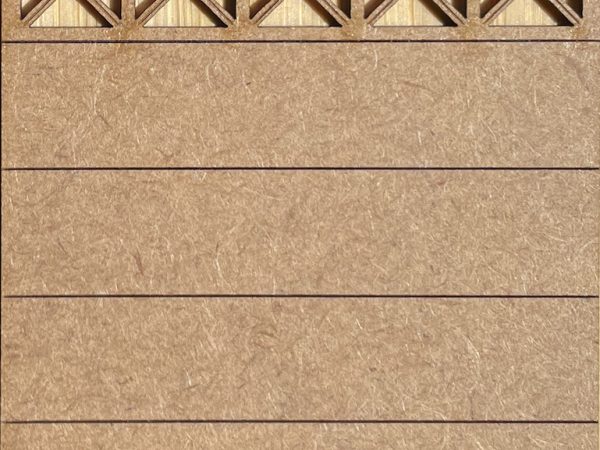 6 PALISSADES BÉTON 5 CROIX H + 7 POTEAUX BÉTON DROITS H, échelle HO, France