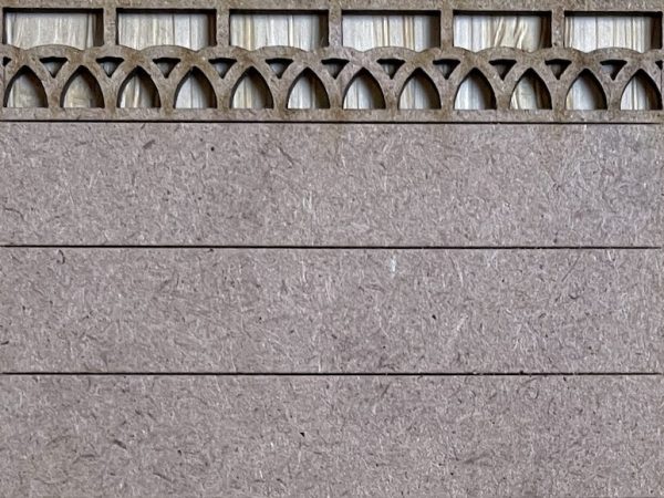 6 PALISSADES BÉTON  6 ARCHES M + 7 POTEAUX BÉTON DROITS H, échelle HO, France