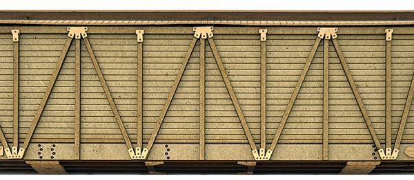 Kit TROCHITA WAGONS BESTIAUX pour BOVINS, échelle Oe, Argentine