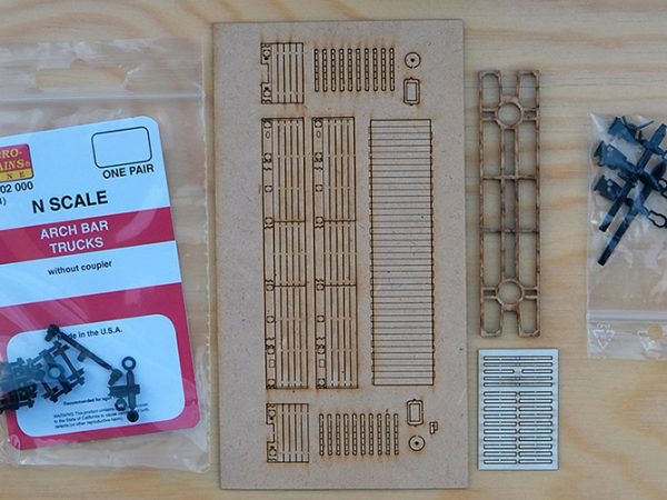 Kit TROCHITA BORD BAS, échelle HOe, Argentine