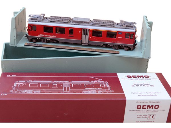 Kit BOÎTE de RANGEMENT LOCO BEMO 2 XL, échelle HOm, Suisse
