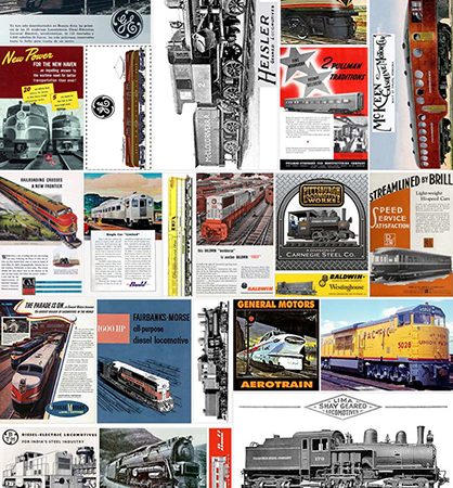 LOCOMOTIVES AMÉRICAINES, échelle G, États-Unis