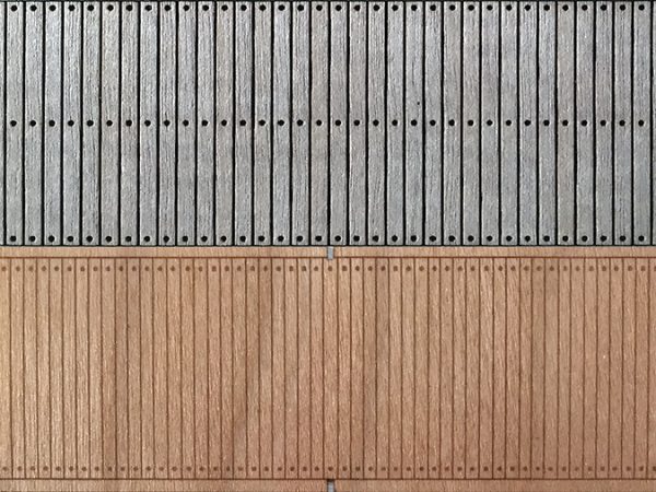 PLANCHER en BOIS pour 2 WAGONS CP 350-24, échelle HOm, France
