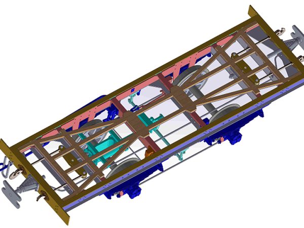 MONTAGE du CHASSIS VOITURE À ESSIEUX CP, échelle HOm, France