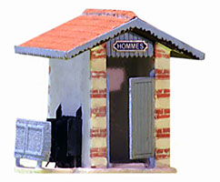 Kit PETIT BLOC SANITAIRES TYPE ST ANDRÉ-les-ALPES MONTÉ, échelle HOm, France