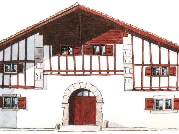 Kit MAISON ABERRUE, échelle HO, France