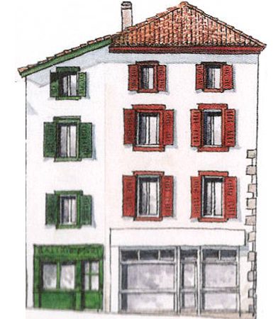 KIT FAÇADE HASPAREN 6.3, échelle HO, France