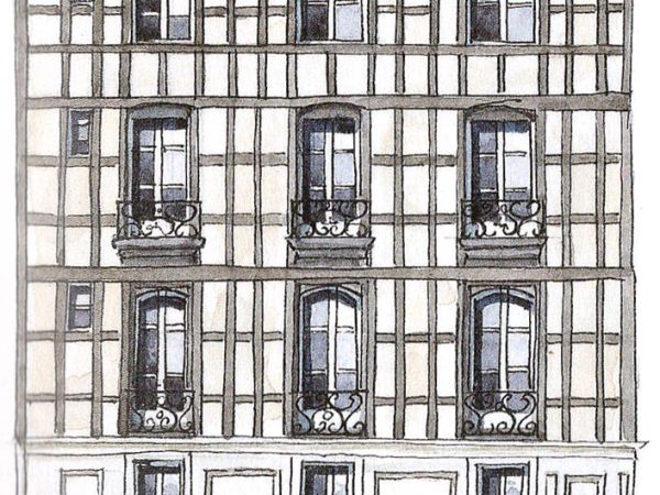 Kit  FAÇADE BAYONNE 2.1, échelle HO, France