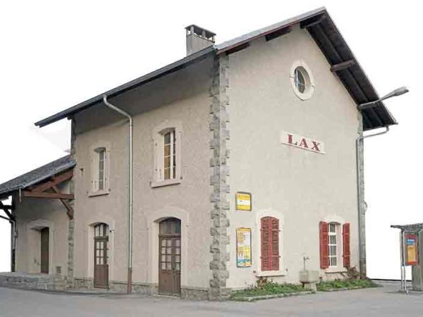 GARE LAX MONTÉE PEINTE, échelle HOm, Suisse