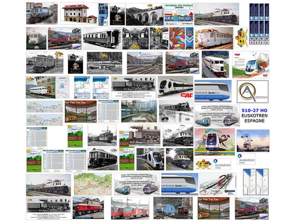 AFFICHES EUSKOTREN ESPAGNE, échelle HO, Espagne