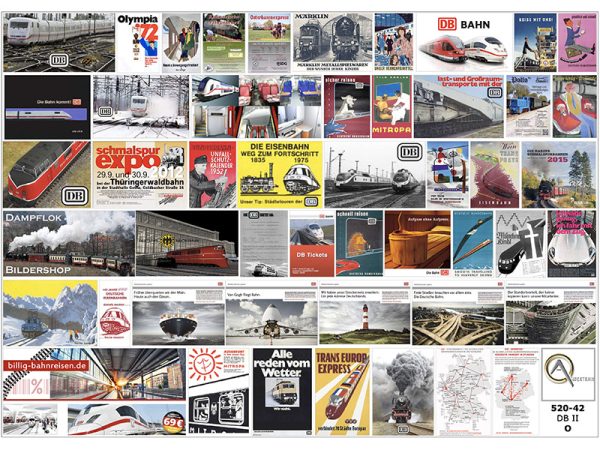 AFFICHES RÉSEAU DB I, échelle O, Autriche