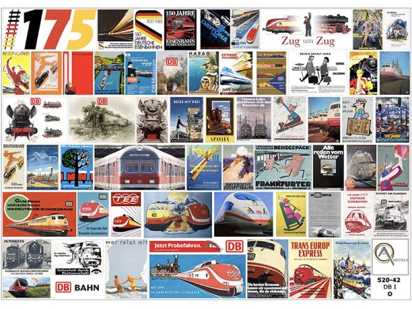 AFFICHES RÉSEAU DB II, échelle O, Autriche