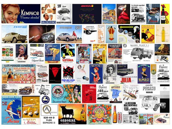 AFFICHES PUBS ESPAGNOLES, échelle O, Espagne