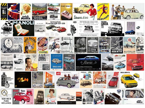 AFFICHES PUBS ITALIENNES I, échelle O, Italie