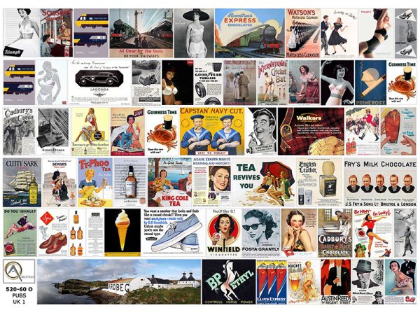 AFFICHES PUBLICITÉS ANGLAISES I, échelle O, Grande-Bretagne