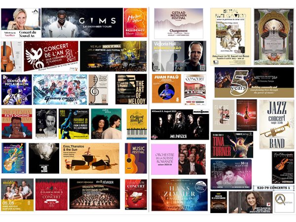 AFFICHES de CIRQUE II, échelle O, France