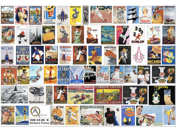 AFFICHES PUBS France III-02, échelle O, France