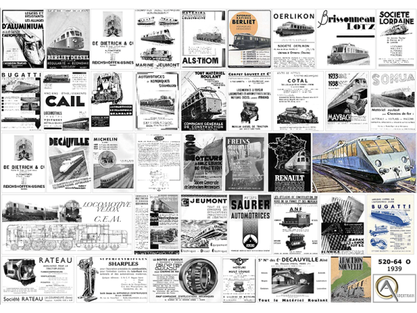 AFFICHES FR PUBS ANNEE 1939, échelle O, France
